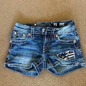 Miss me shorts girls sz 8